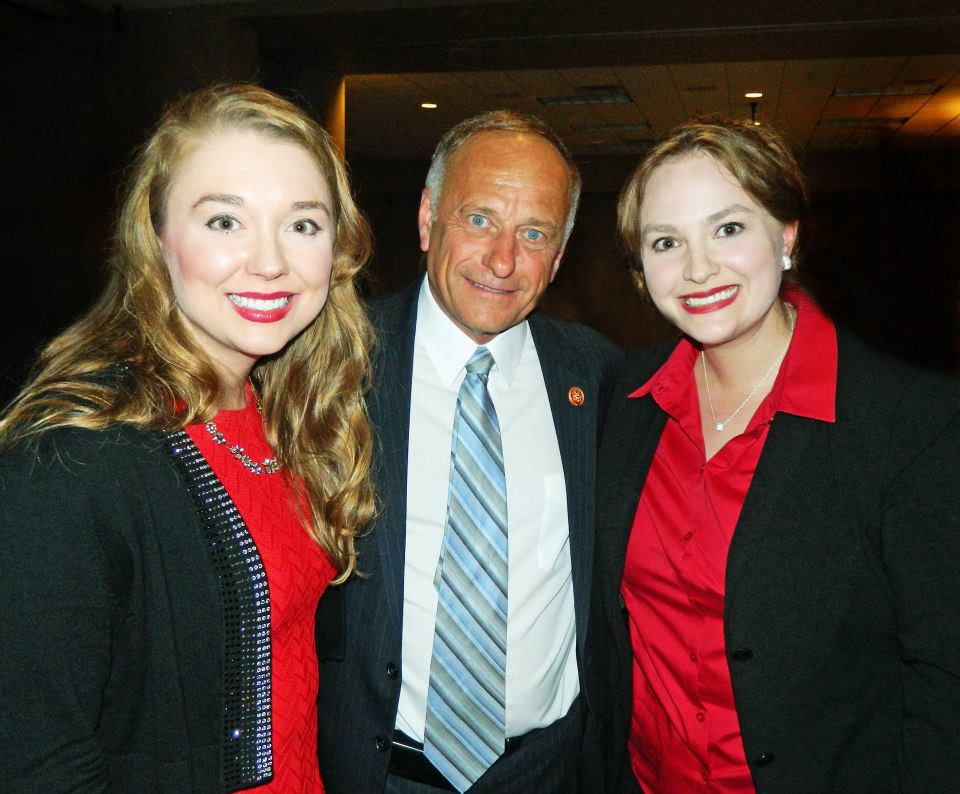 Stacie, Steve King, and Carrie