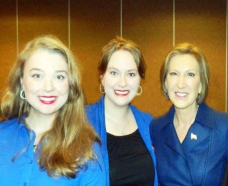 Stacie, Carrie, and Carly Fiorina