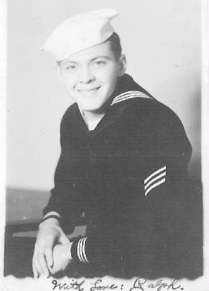 Ralph Wikoff, US Navy, 4 years served