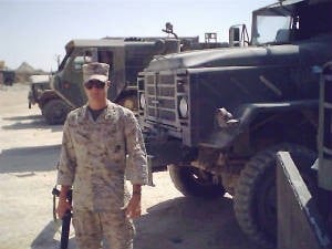 Corporal Chris McFiggins, USMC