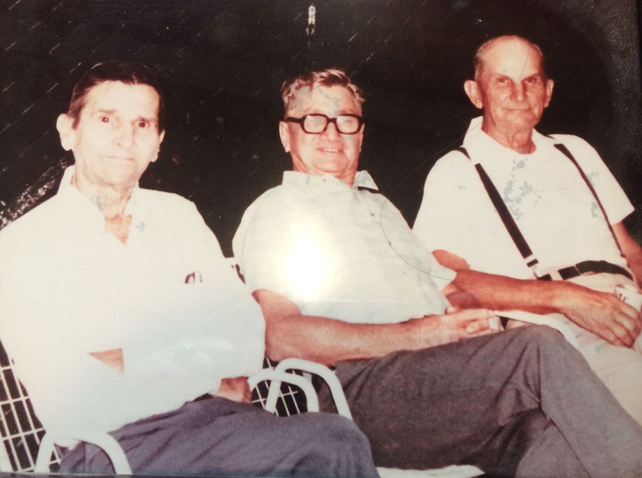 Herman Barr, Rhine Bordelon, and Ellis Barr